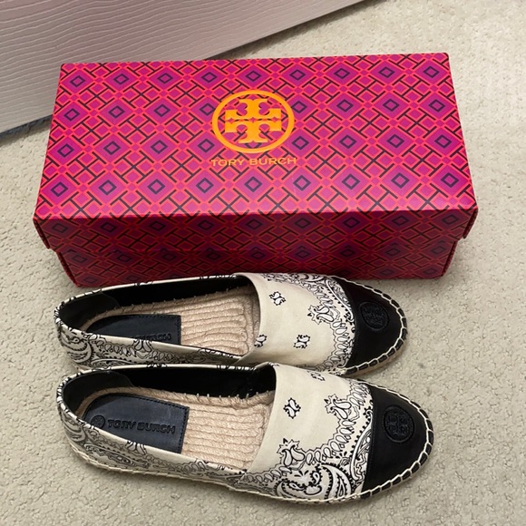 Tory Burch Espadrilles NWT 7.5 - Picture 1 of 4